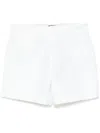 Tom Ford Cotton Satin Tailored Shorts In Neutrals