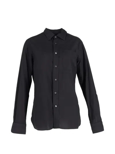 Pre-owned Tom Ford Cotton Shirt In Black