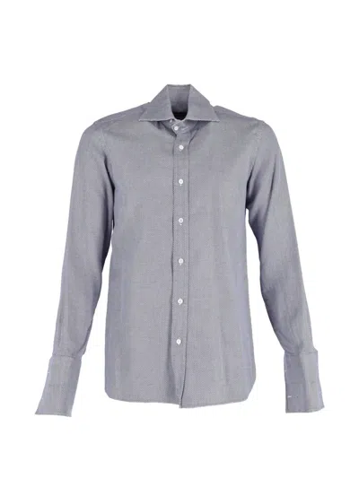 Pre-owned Tom Ford Cotton Shirt In Blue