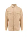 Tom Ford Cotton Shirt With Pockets And Stitching