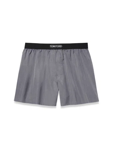 Tom Ford Cotton Shorts In Black