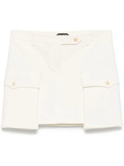 TOM FORD WHITE COTTON SKIRT