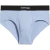 Tom Ford Cotton Stretch Jersey Briefs In Purple