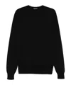 Tom Ford Alpaca Blend Is Crew Neck Sweater Clothing In Black