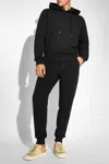 Tom Ford Cotton Blend Jogger Pants In Black
