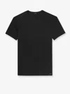 Tom Ford Black Stretch Cotton Crew Neck T-shirt