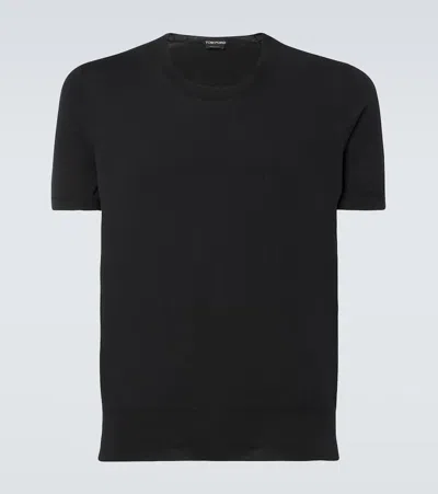 Tom Ford Cotton T-shirt In Black