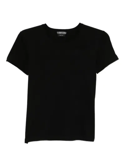 Tom Ford Cotton T-shirt In Black