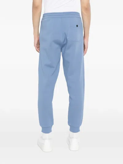 Tom Ford Cotton Track Pants In Blue