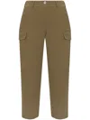 Tom Ford Cotton Trousers In Grün