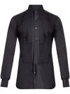 Tom Ford Cotton Tuxedo Skirt In Black
