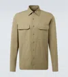 Tom Ford Cotton Shirt In Green