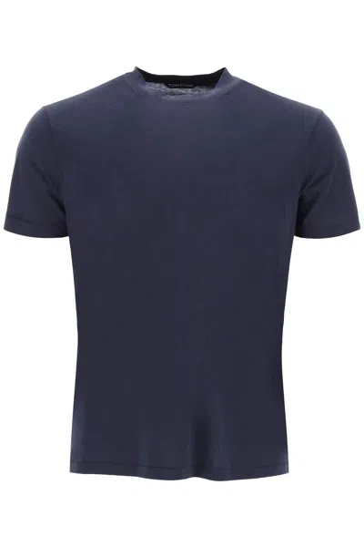 TOM FORD COTTONO AND LYOCELL T-SHIRT