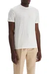 Tom Ford Off-white Embroidered T-shirt In White
