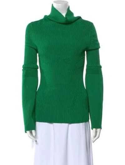 Pre-owned Tom Ford Cowl Neck Sweater In Green