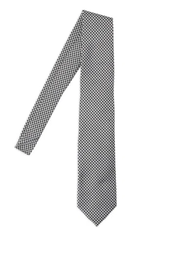 TOM FORD HOUNDSTOOTH TIE