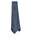Tom Ford Alternate Weave Silk Tie Accessories In Blue