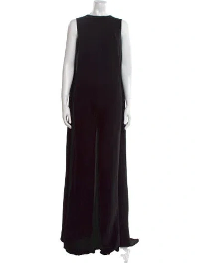 Pre-owned Tom Ford Crew Neck Jumpsuit In Black