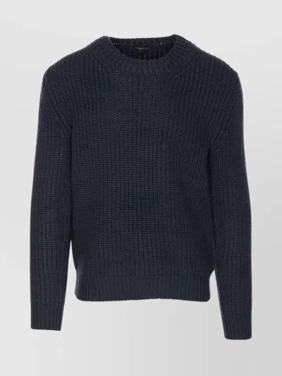 Tom Ford Crew Neck Knit Fabric Long Sleeves In Black