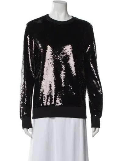 Pre-owned Tom Ford Crew Neck Long Sleeve Sweatshirt In Black