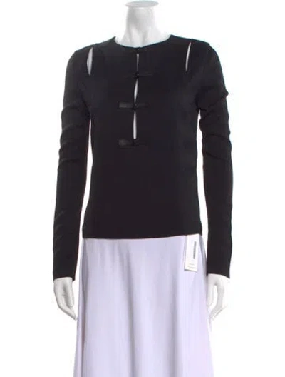 Pre-owned Tom Ford Crew Neck Long Sleeve Sweatshirt In Black