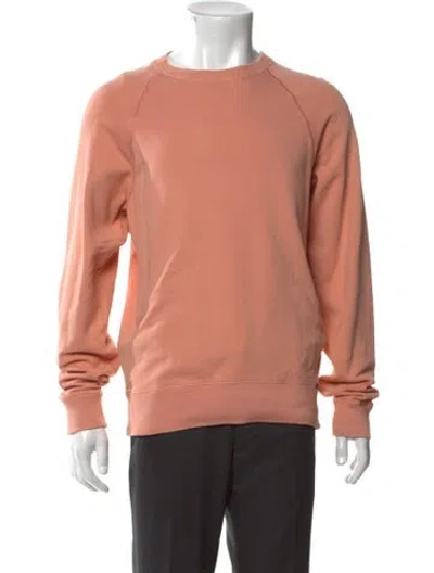 Pre-owned Tom Ford Crew Neck Long Sleeve Sweatshirt In Orange