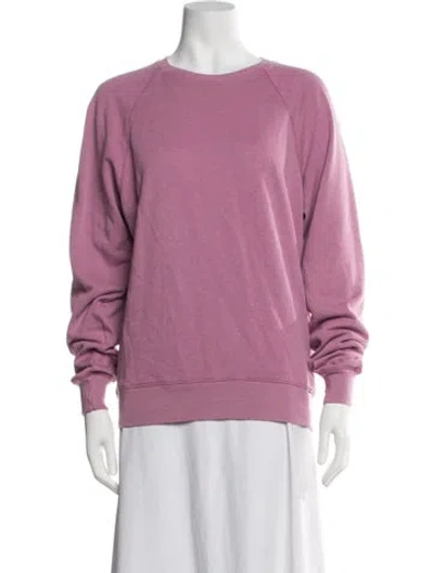 Pre-owned Tom Ford Crew Neck Long Sleeve Sweatshirt In Pink