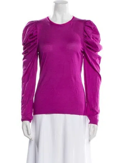Pre-owned Tom Ford Crew Neck Long Sleeve Sweatshirt In Purple