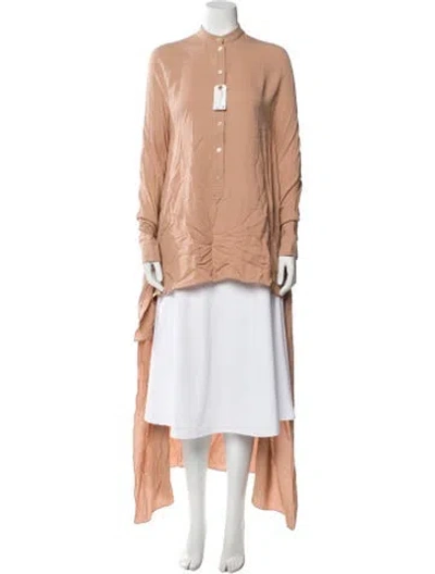 Pre-owned Tom Ford Crew Neck Long Sleeve Tunic In Neutral