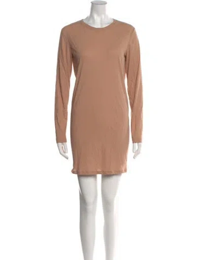 Pre-owned Tom Ford Crew Neck Long Sleeve Tunic In Neutral