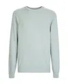 Tom Ford Crew-neck Long-sleeved Jumper In Green