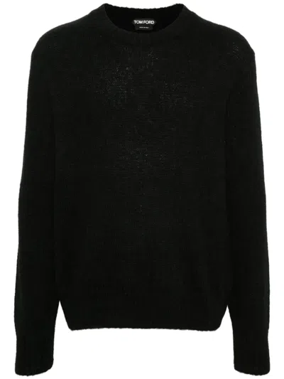 Tom Ford Alpaca Sweater Sweaters And Cardigans Black
