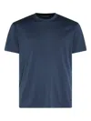 Tom Ford Short Sleeve Crewneck T-shirt In Dark Blue