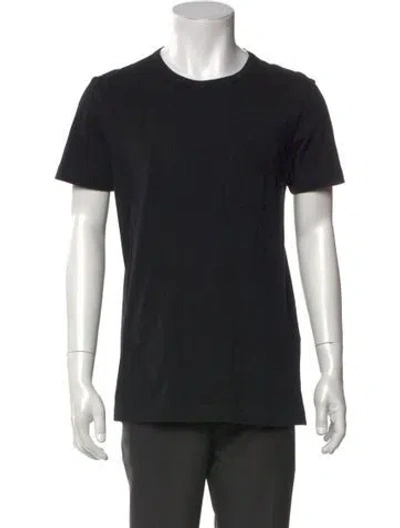 Pre-owned Tom Ford Crew Neck Short Sleeve T-shirt In Black