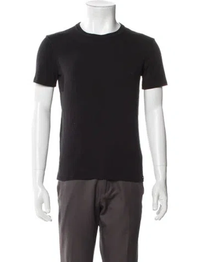 Pre-owned Tom Ford Crew Neck Short Sleeve T-shirt In Black