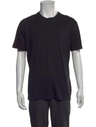 Pre-owned Tom Ford Crew Neck Short Sleeve T-shirt In Black