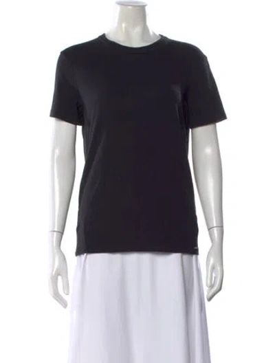Pre-owned Tom Ford Crew Neck Short Sleeve T-shirt In Black
