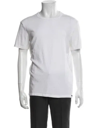 Pre-owned Tom Ford Crew Neck Short Sleeve T-shirt In Black