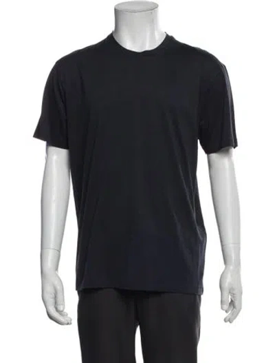 Pre-owned Tom Ford Crew Neck Short Sleeve T-shirt In Blue