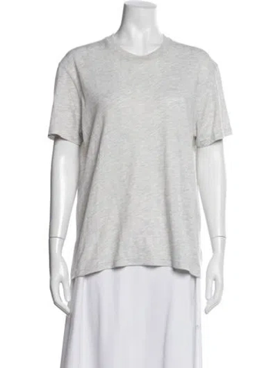 Pre-owned Tom Ford Crew Neck Short Sleeve T-shirt In Gray