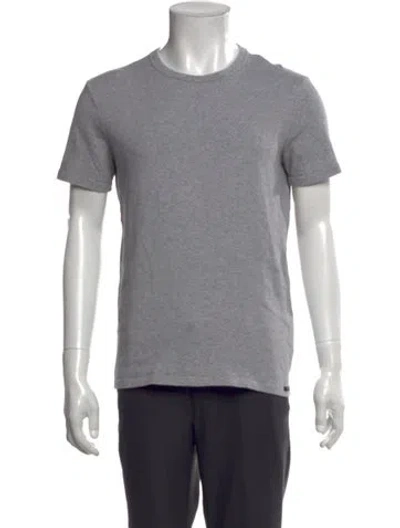 Pre-owned Tom Ford Crew Neck Short Sleeve T-shirt In Gray
