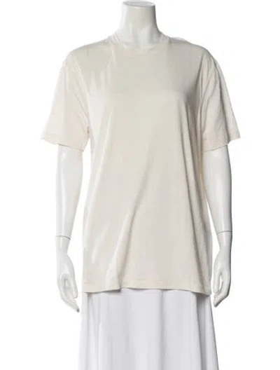 Pre-owned Tom Ford Crew Neck Short Sleeve T-shirt In Neutral