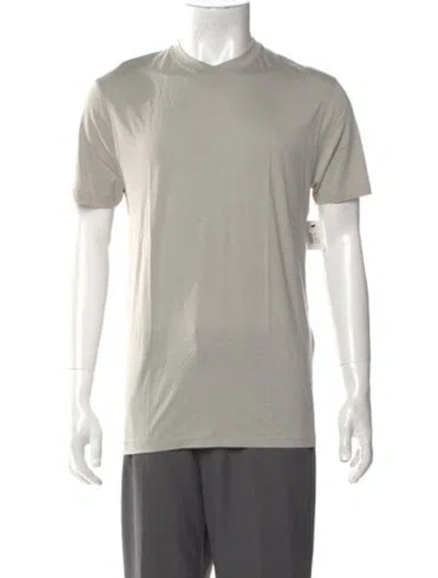 Pre-owned Tom Ford Crew Neck Short Sleeve T-shirt In Neutral