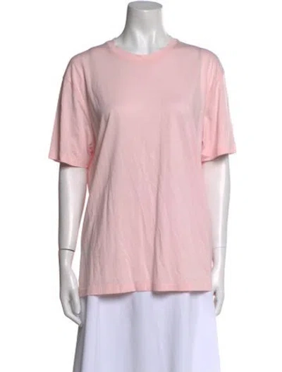 Pre-owned Tom Ford Crew Neck Short Sleeve T-shirt In Pink