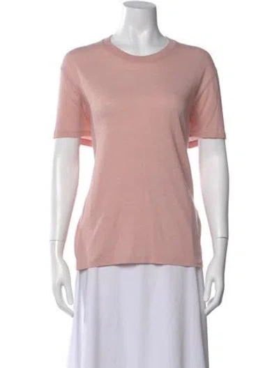 Pre-owned Tom Ford Crew Neck Short Sleeve T-shirt In Pink