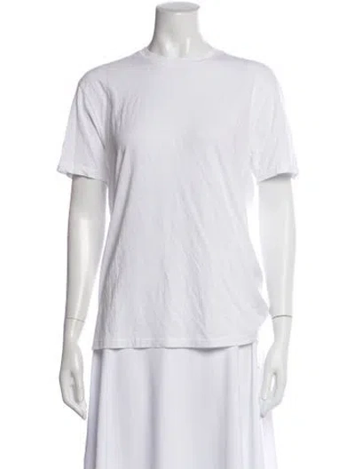 Pre-owned Tom Ford Crew Neck Short Sleeve T-shirt In White