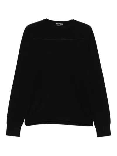 TOM FORD CREW-NECK SILK SWEATER