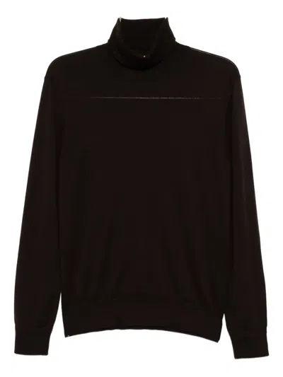 Tom Ford Crew Neck Sweater In Black