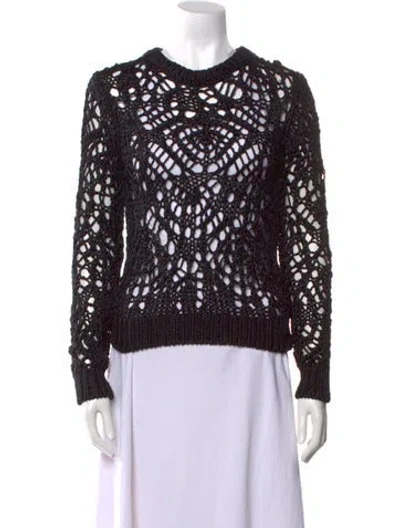 Pre-owned Tom Ford Crew Neck Sweater In Black