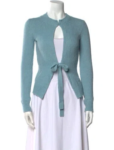 Pre-owned Tom Ford Crew Neck Sweater In Blue